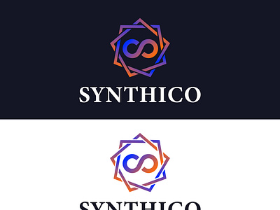 Synthico 8 typography logo