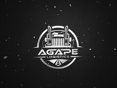Logistic car logo