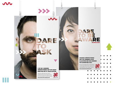 Poster design - campaign Erasmus MC