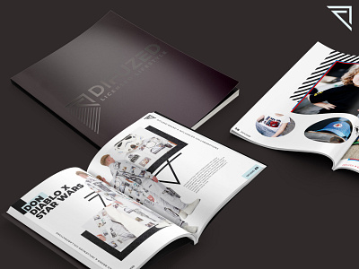 Lookbook for Fashion Licensor Difuzed branding graphic design magazine magazinelayout typography