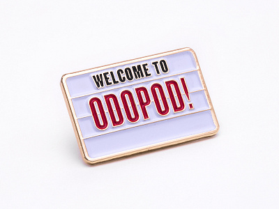 Odopod Enamel Pin