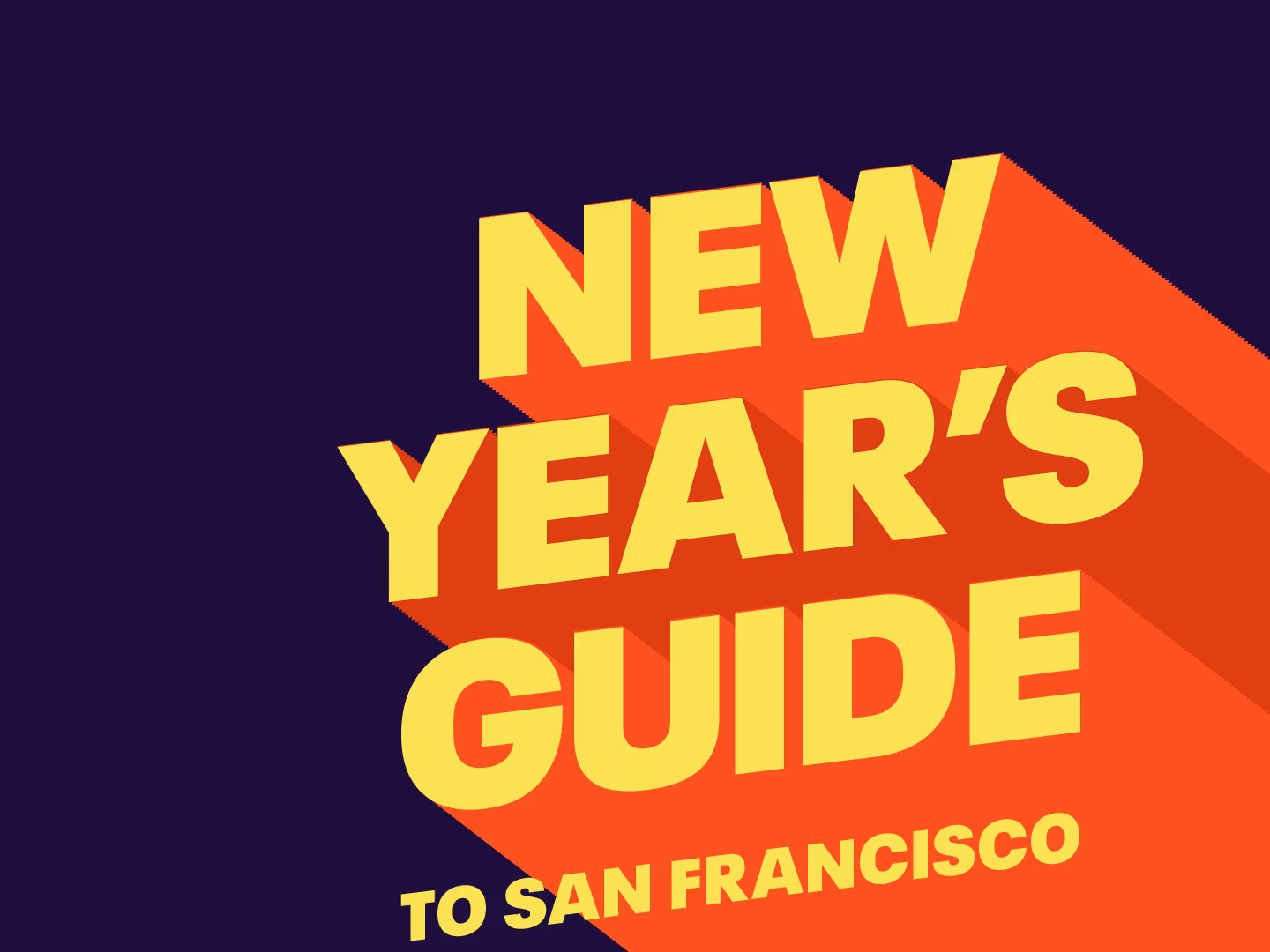 New Year's Eve Guide by Alex Pytlarz for Eventbrite on Dribbble
