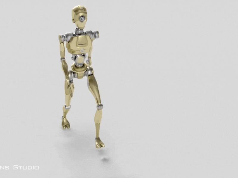 Robot 3D Animation