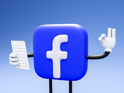 Facebook With Note 3d icons 3d 3d animation 3d blender 3d design 3d designs 3d icon 3d icon pack 3d icons 3d icons facebook 3d render 3d rendering animated best 3d icon best 3d icons best facebook 3d icon design facebook facebook 3d icon illustration render 3d