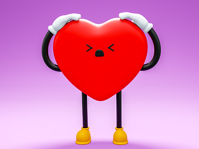 Headache Heart 3d icon 3d 3d animation 3d characters 3d design 3d icon 3d icons 3d illustration 3d model 3d models 3d rendering animated best 3d icon best 3d icons design heart heart 3d icon heart 3d icons icon icons illustration