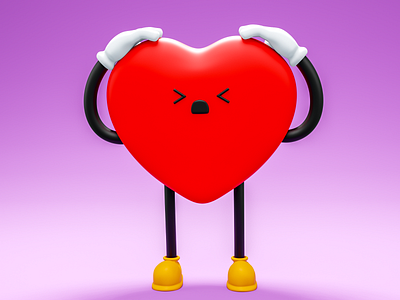 Headache Heart 3d icon
