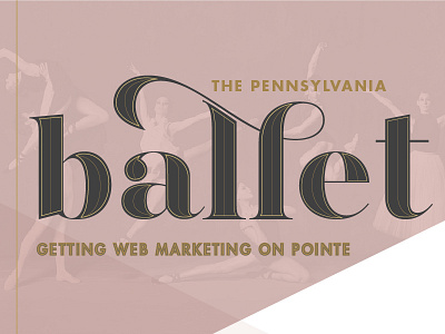Pennsylvania Ballet Header ballet elegant geometric header infographic pennsylvania pennsylvania ballet