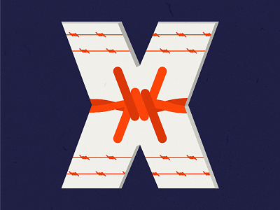 X–36 Days of Type 36days 36daysoftype drop cap goodtype illustration lettering typography