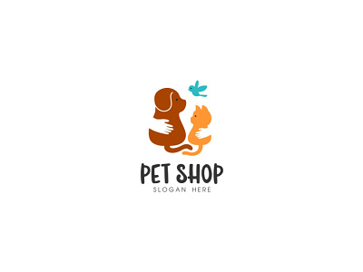Pet shop logo app branding design graphic design illustration logo typography ui ux vector