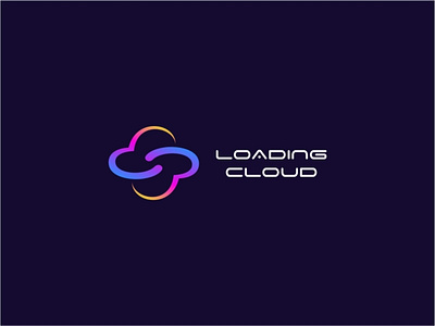 Loading cloud app branding design graphic design illustration logo typography ui ux vector