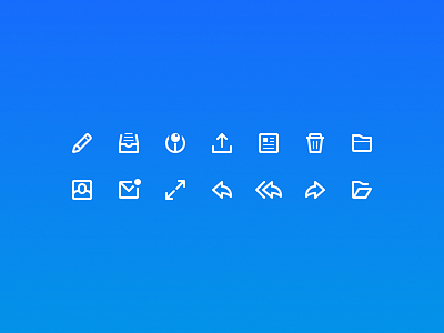 Bmail Icon Set