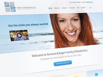 Orthodontist Website WIP orthodontist website