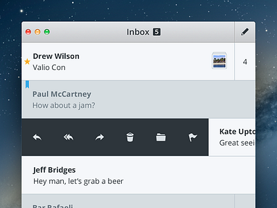 Mini Email App app email mac valio con wip