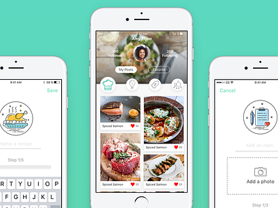 EatSmart App UI design