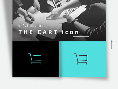 Cart Icon design g23 gradient graphicdesign gravity23 icon icons minimalism review shopping simple
