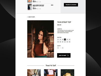 TREND Product/Shopping Cart Page Design