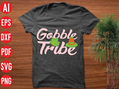 Gobble tribe SVG design 3d animation gobble tribe svg design graphic design logo motion graphics ui