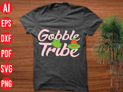 Gobble tribe SVG design 3d animation gobble tribe svg design graphic design logo motion graphics ui