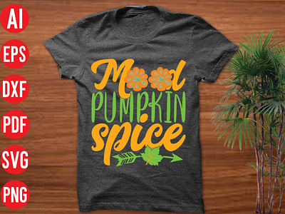 Mood pumpkin spice SVG design 3d animation branding graphic design logo mood pumpkin spice svg design motion graphics ui