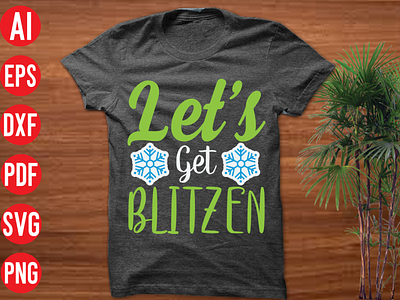 Let's get blitzen SVG design 3d animation branding graphic design lets get blitzen svg design logo motion graphics ui