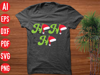 Ho ho ho SVG design