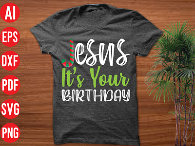 Jesus It's your birthday SVG design 3d animation branding graphic design illustration motion graphics ui