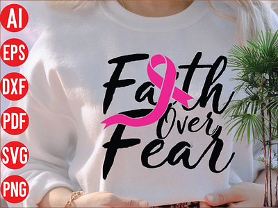 Faith Over fear 3d animation branding design faith over fear graphic design illustration logo motion graphics ui vector