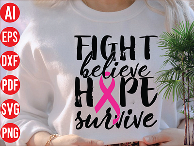 Fight believe hope survive 3d animation branding design fight believe hope survive graphic design illustration motion graphics ui vector