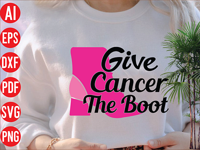 Give cancer the boot 3d animation branding design give cancer the boot graphic design illustration logo motion graphics ui vector