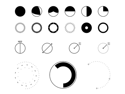 circles circles data visualization design fui graphic design vector