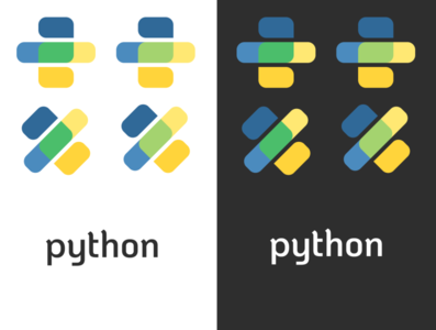 Python Logo Redesign by Gamemaker02 on Dribbble