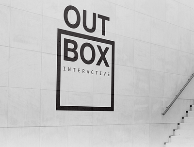 Outbox Logo illustrator logo minimalist