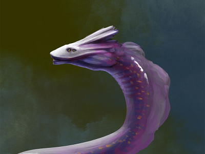 Snake conceptart creature digitalpainting illustration snake