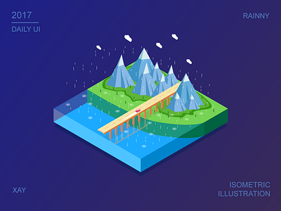 Rainny Day isometric