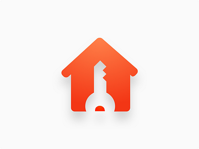Real Estate Logo door graphic house key logo real estate
