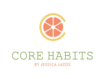 Core Habits By Jessica Lazos Logo Design