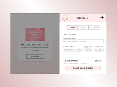 DAY 002 - CREDIT CARD CHECKOUT PAGE