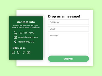 DAY 028 - CONTACT US 100dayuichallenge adobexd contact contactform contactus contactusform dailyui design form ui uidesign uxdesign uxui wireframe