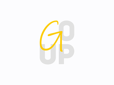 Go Up active athletic branding design experience identity logo sports user