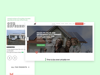 WordPress website development for ADAM-HOUSE Ltd.