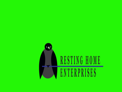 Resting home enterprises branding des graphic design illustration logo minimalist logo
