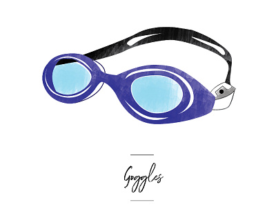 Goggles icon for wedding seating chart.