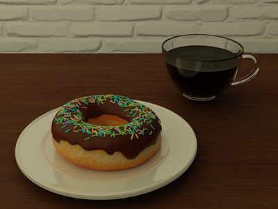 Of course this is a donut 3d 3dart 3ddesign 3dmodel blender blender3d blenderart blendercommunity blenderguru donut