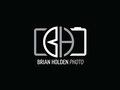 Brian Holden Photo badge branding graphic design hand lettering logo design mark