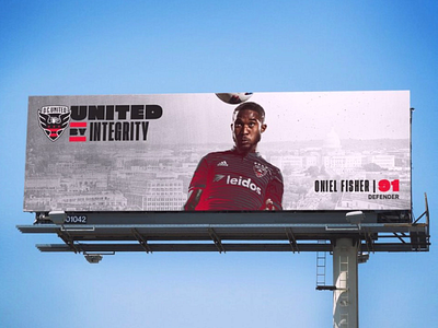 D.C. United Outdoor Billboard - Proposed billboard d.c. united mls ooh soccer sports