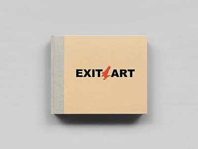 Exit Art | The First World Visual Identity art branding gallery graphic identity logo non profit