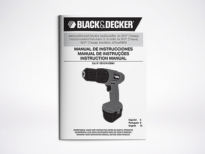 Black & Decker Brochure Illustration art branding design graphic illustration vector