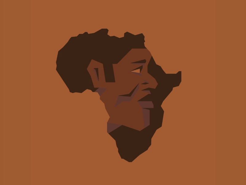 Black Mentorship Identity graphic art illustration design logo vector brand branding icon flat africa face identity