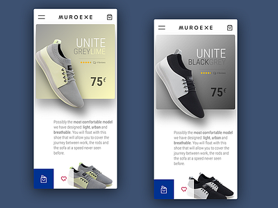 Sneakers App UI Design