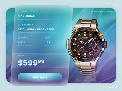 Credit card checkout form #DailyUI #002 challenge credit card credit card form design form graphic design ui ux web design